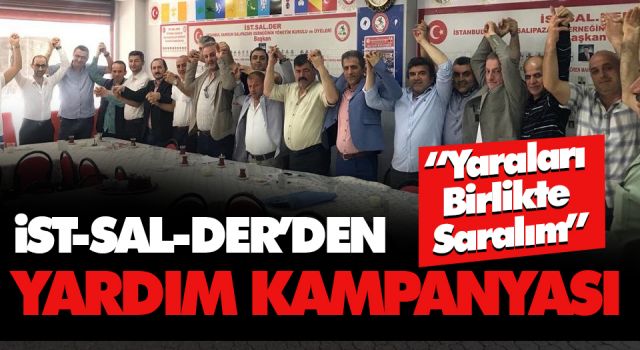 İST-SAL-DER’DEN Yardım Kampanyası