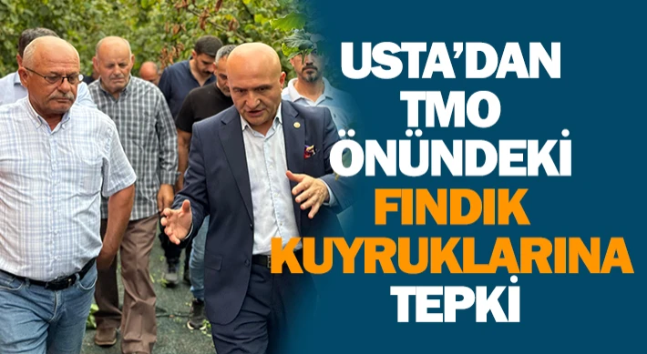 Usta’dan TMO Önündeki Fındık Kuyruklarına Tepki