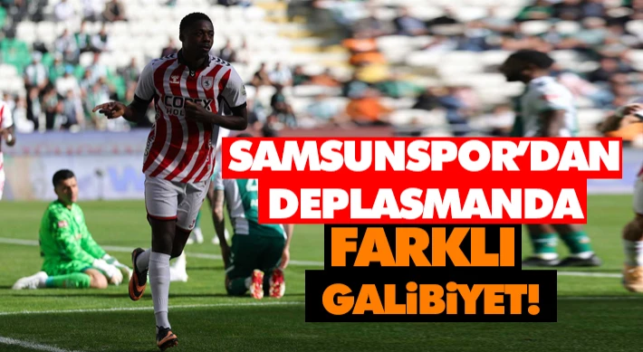Samsunspor’dan Deplasmanda Farklı Galibiyet!