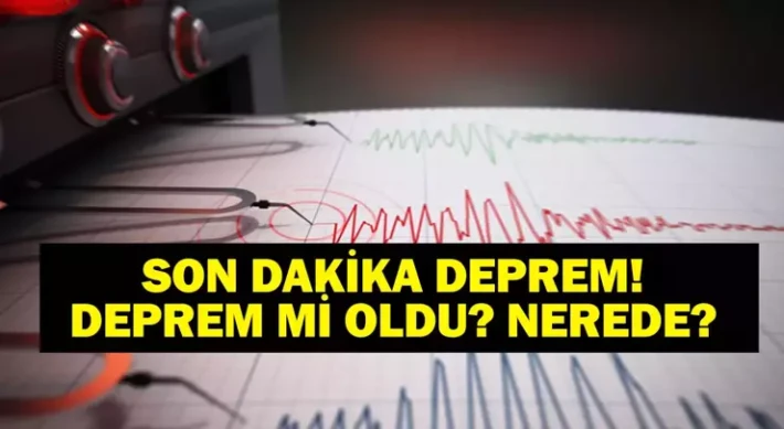 SON DAKİKA: Samsun'da Şiddetli Hissedilen 5.6 Büyüklüğünde Deprem! (Tokat Erbaa - Niksar Merkezli)