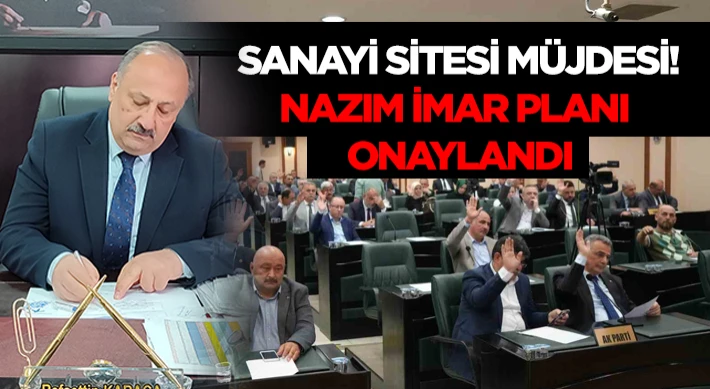 Salıpazarı’na Sanayi Sitesi Müjdesi! Nazım İmar Planı Onaylandı