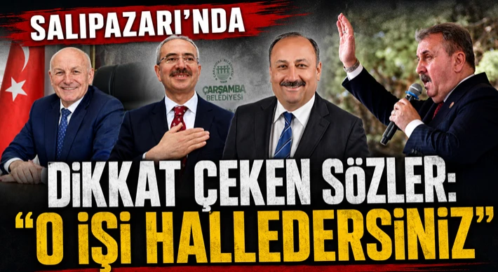 Salıpazarı’nda Dikkat Çeken Sözler: “O İşi Halledersiniz”