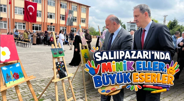Salıpazarı’nda Minik Eller, Büyük Eserler
