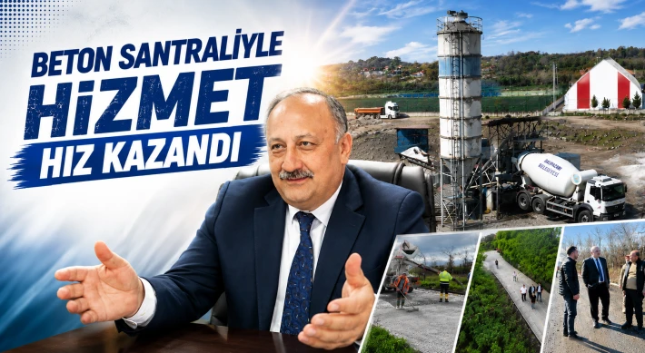 Beton Santraliyle Hizmet Hız Kazandı