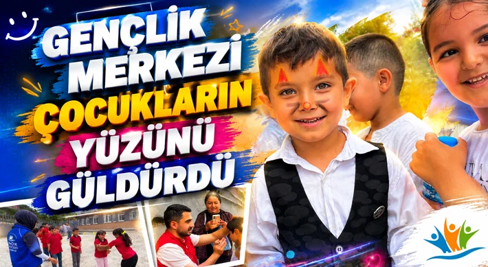 Gençlik Merkezi Çocukların Yüzünü Güldürdü