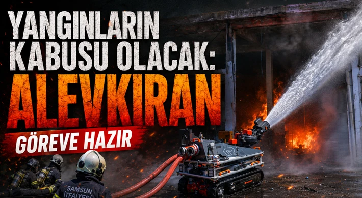 Yangınların Kabusu Olacak: Alevkıran Göreve Hazır