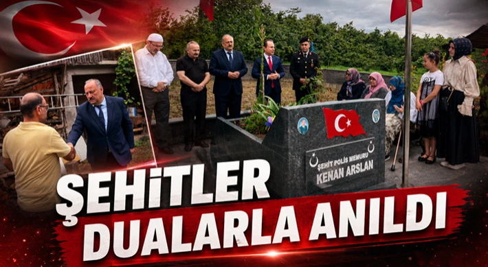 Şehitler Dualarla Anıldı