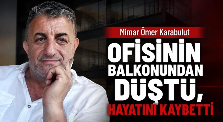 Ofisinin Balkonundan Düştü, Hayatını Kaybetti