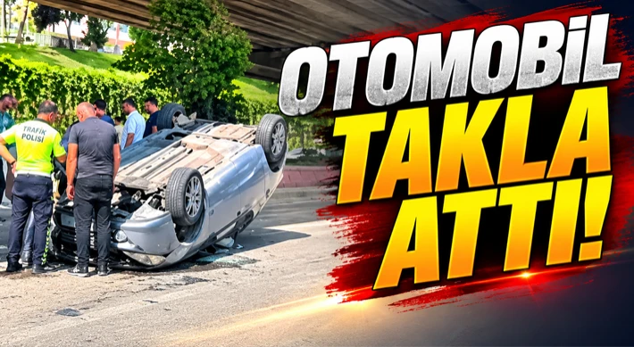 Otomobil Takla Attı!