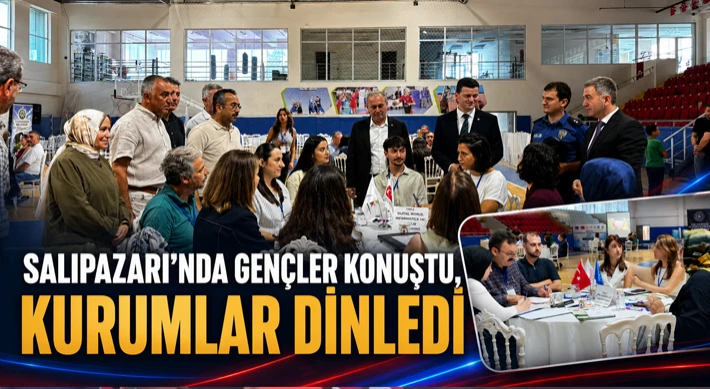 Salıpazarı’nda Gençler Konuştu, Kurumlar Dinledi