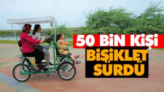 50 Bin Kişi Bisiklet Sürdü