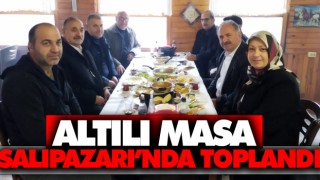 Altılı Masa Salıpazarı’nda Toplandı