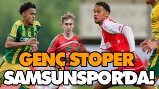 Genç Stoper Samsunspor'da!