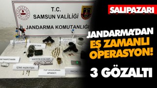 Jandarma’dan Eş Zamanlı Operasyon!
