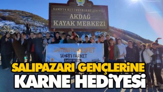 Salıpazarı Gençlerine Karne Hediyesi