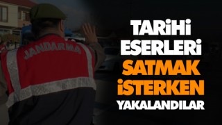 Tarihi Eserleri Satmak İsterken Yakalandılar