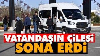 Vatandaşın Çilesi Sona Erdi