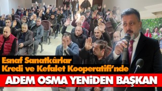 Adem Osma Yeniden Başkan