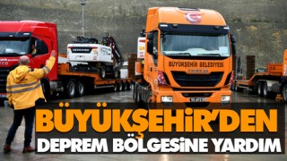 Büyükşehir’den Deprem Bölgesine Yardım