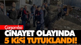 Cinayet Olayında 5 Kişi Tutuklandı!