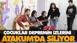 Çocuklar Depremin İzlerini Atakum'da Siliyor