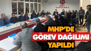 MHP’de Görev Dağılımı Yapıldı