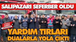 Salıpazarı Depremzedeler İçin Seferber Oldu