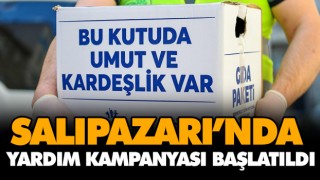 Salıpazarı’nda Yardım Kampanyası Başlatıldı
