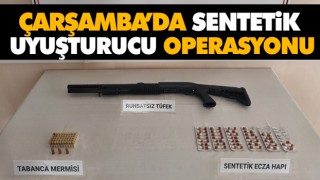 Çarşamba’da Sentetik Uyuşturucu Operasyonu