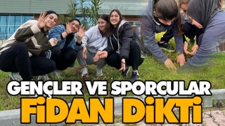 Gençler Ve Sporcular Fidan Dikti