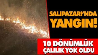 Salıpazarı’nda Yangın!