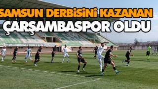 Samsun Derbisini Kazanan Çarşambaspor Oldu