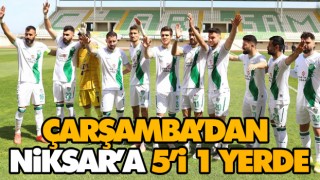 Çarşamba’dan Niksar’a 5’i 1 Yerde