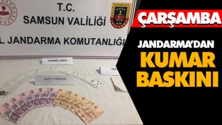 Jandarma’dan Kumar Baskını