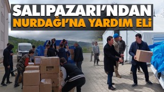 Salıpazarı’ndan Nurdağı’na Yardım Eli