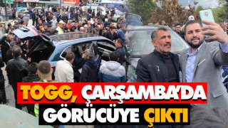 TOGG, Çarşamba’da Görücüye Çıktı