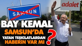 Bay Kemal Samsun’da Yatan Teşkilatlardan Haberin Var Mı?