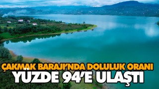 Çakmak Barajı’nda Doluluk Orani Yüzde 94’e Ulaştı