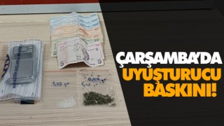 Çarşamba’da Uyuşturucu Baskını!