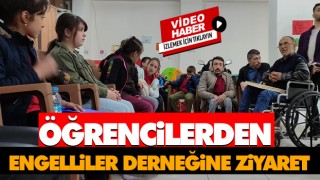 Öğrencilerden Engelliler Derneğine Ziyaret