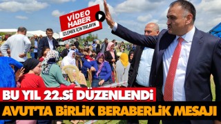 Salıpazarı Avut Geleneksel Hıdırellez Şenlikleri yapıldı.