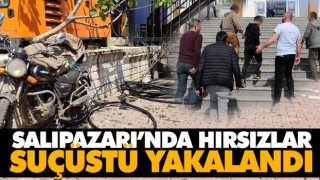 Salıpazarı’nda Hırsızlar Suçüstü Yakalandı