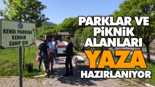 Salıpazarı’nda Parklar Ve Piknik Alanları Yaza Hazırlanıyor