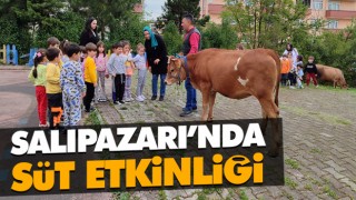 Salıpazarı’nda Süt Etkinliği