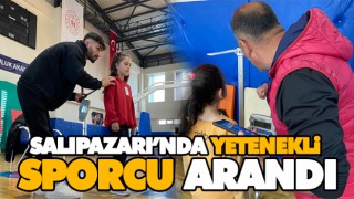 Salıpazarı’nda Yetenekli Sporcu Arandı