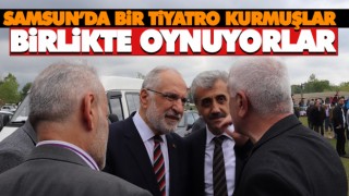 Samsun’da Bir Tiyatro Kurmuşlar Birlikte Oynuyorlar