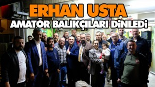 Usta Amatör Balıkçıları Dinledi