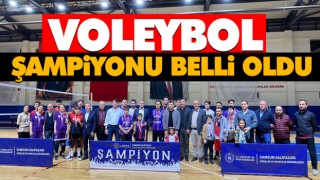 Voleybol Şampiyonu Belli Oldu