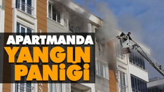 Apartmanda Yangın Paniği