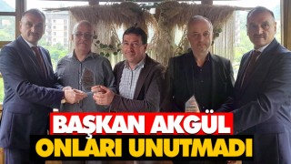 Başkan Akgül, Onları Unutmadı